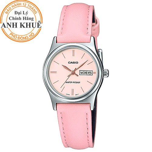 Đồng hồ nữ dây da Casio Anh Khuê LTP-V006L-4BUDF