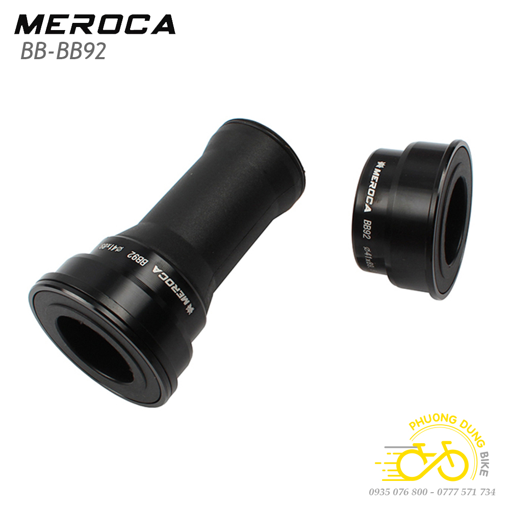 Meroca Bb92 Hollow Core Bicycle Center Shaft (Bb Pressed)