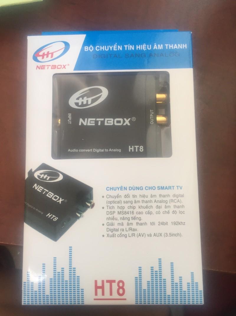 [HCM]Optical HT - Bộ chuyển đổi âm thanh optical ra oudio -  netbox HT2