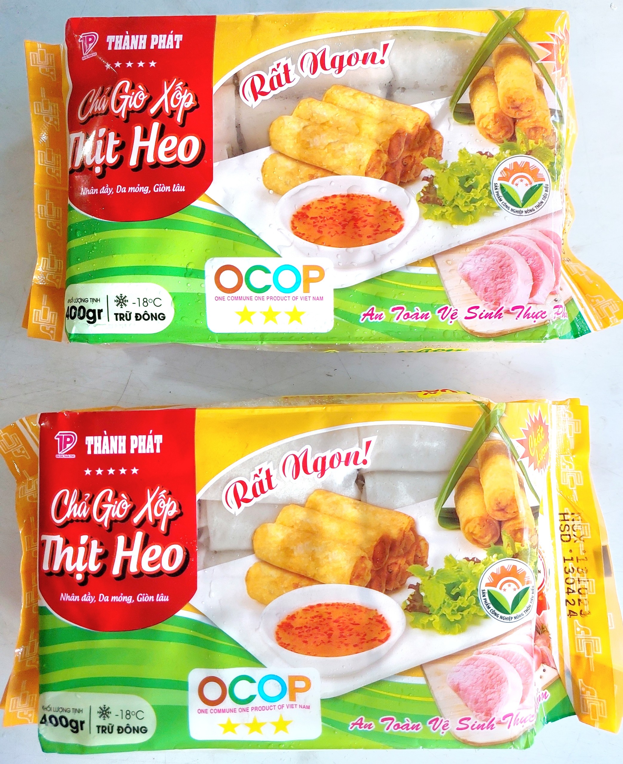 Gói 400g chả giò Xốp nhân thịt