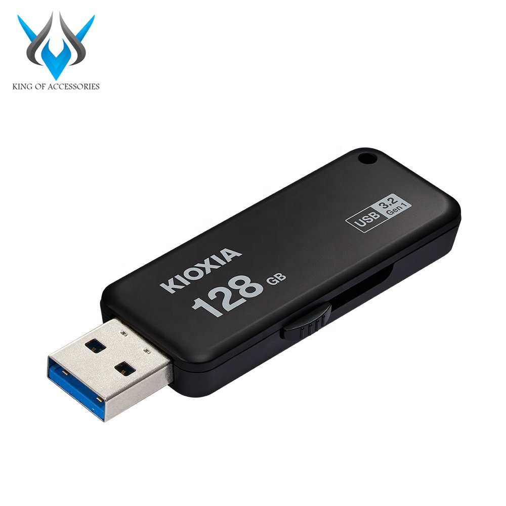 USB 3.2 Gen 1 Kioxia TransMemory U365 128GB 150Mb/s (Đen) - Formerly Toshiba Memory - Nhất Tín Computer