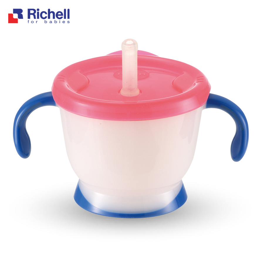 Cốc tập uống Richell 3 giai đoạn cho bé Nhật Bản 150ml