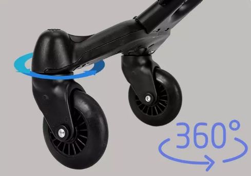 Xe đẩy em bé du lịch gấp gọn đảo chiều siêu nhẹ