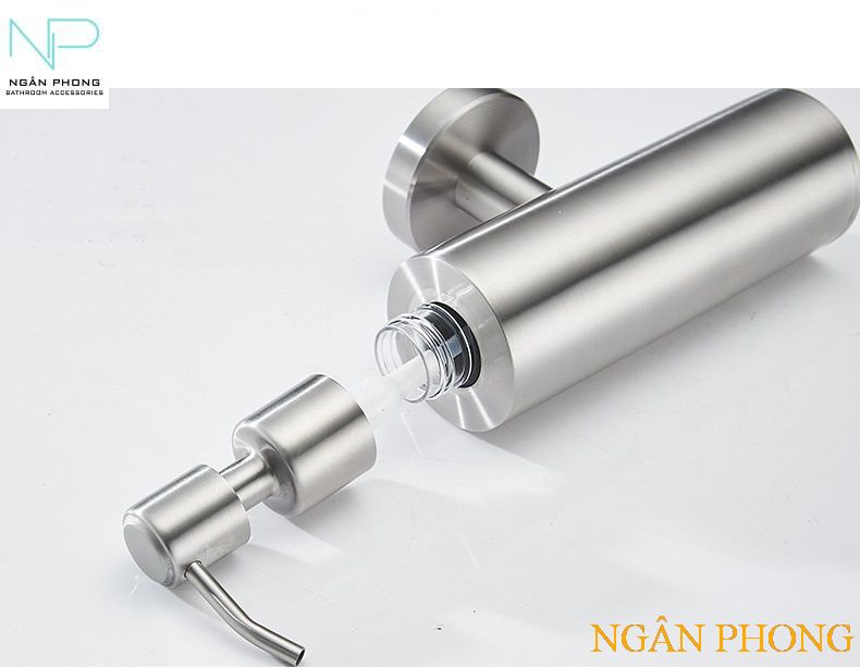 [HCM]HỘP ĐỰNG NƯỚC RỬA TAY CAO CẤP INOX 304