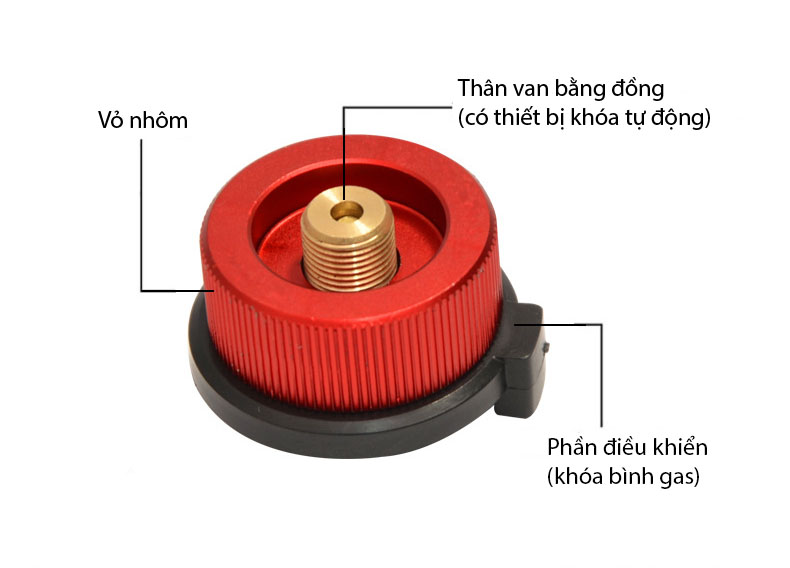 [HCM]Đầu chuyển bình gas mini