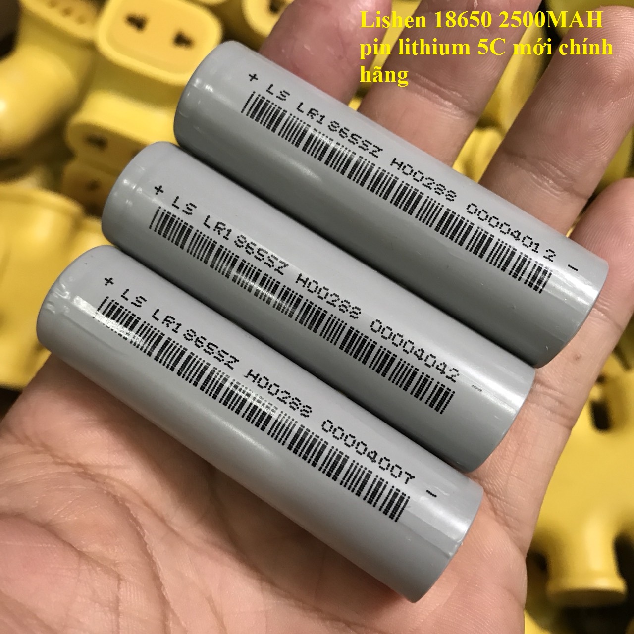 Pin Lithium-ion 18650 - Pin Lion - Pin Li-ion - Pin 3v7 - cell pin 18650 - dung lượng đủ 2600mAH