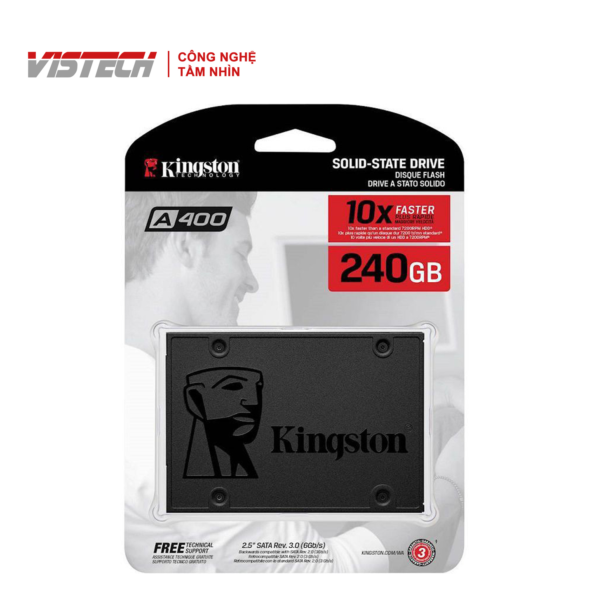 SSD Kingston SA400 240GB SA400S37/240G
