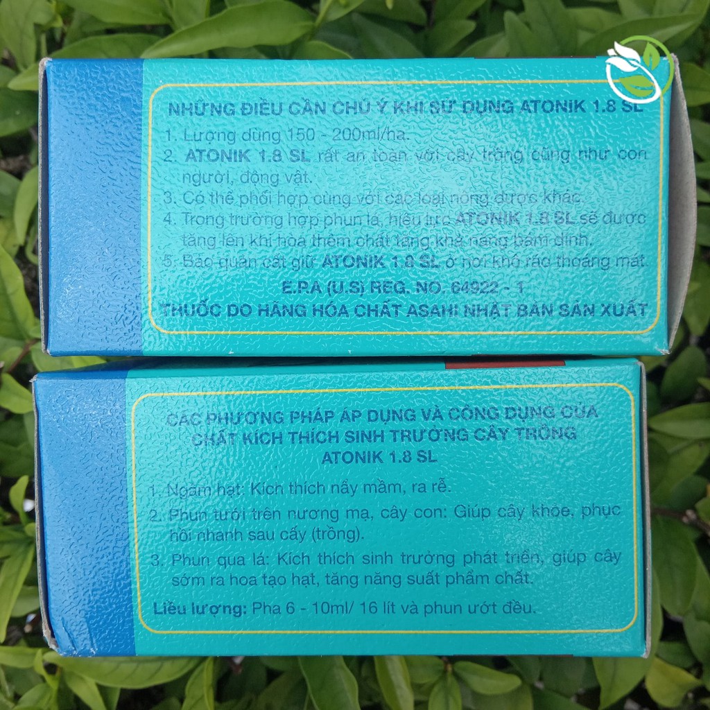 1 gói Th.uốc K.ích Rễ ATONIK 1.8SL (gói 10ml )