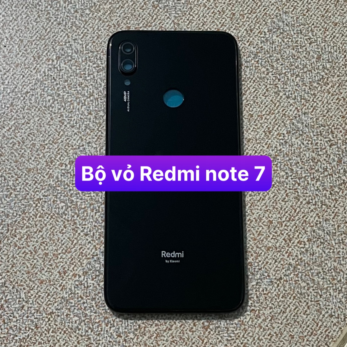bộ vỏ xương Redmi note 7 / note 7 pro (zin) kèm khay sim và kính camera