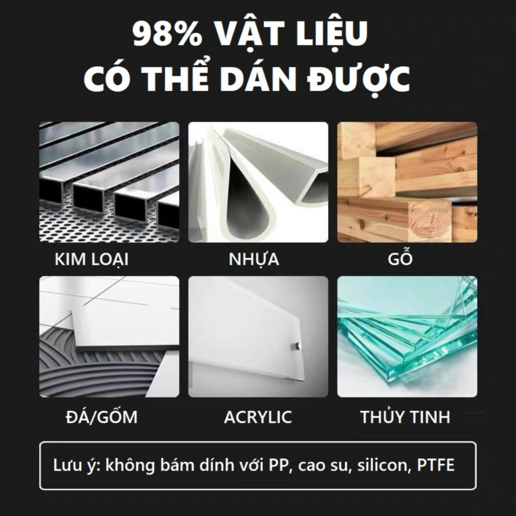 Keo dán tường đa năng siêu chắc thần kỳ