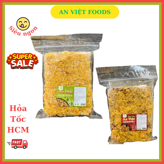 Cơm Cháy Chà Bông - Cơm Sấy An Việt - SIÊU NGON - Date Mới