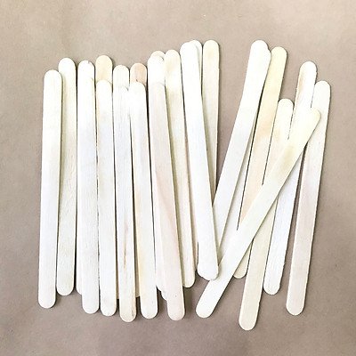 Combo 30 Que Kem Gỗ Dài - Que Lấy Sáp - MIMOSAA
