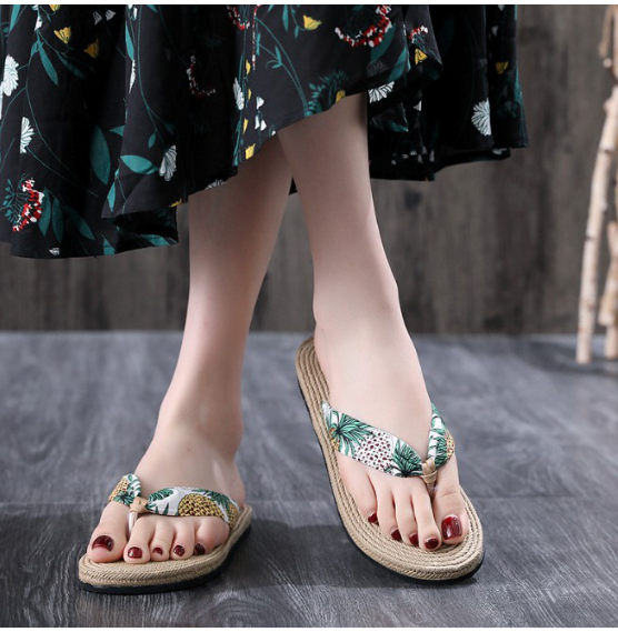 Dép Xỏ Ngón Giả Cói Đi Biển (FORM NHỎ)