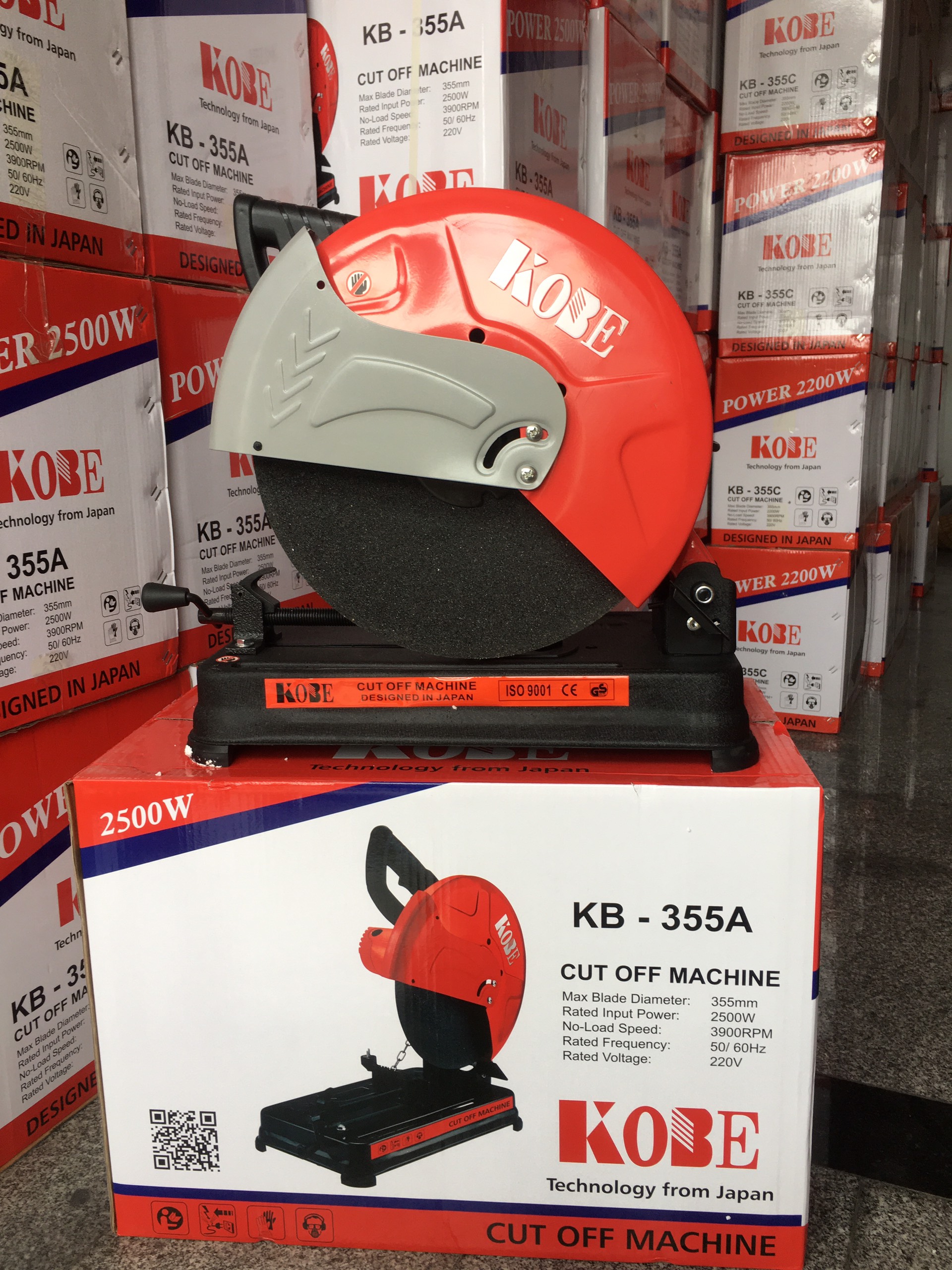 [HCM]MÁY CẮT SẮT KOBE KB-355A
