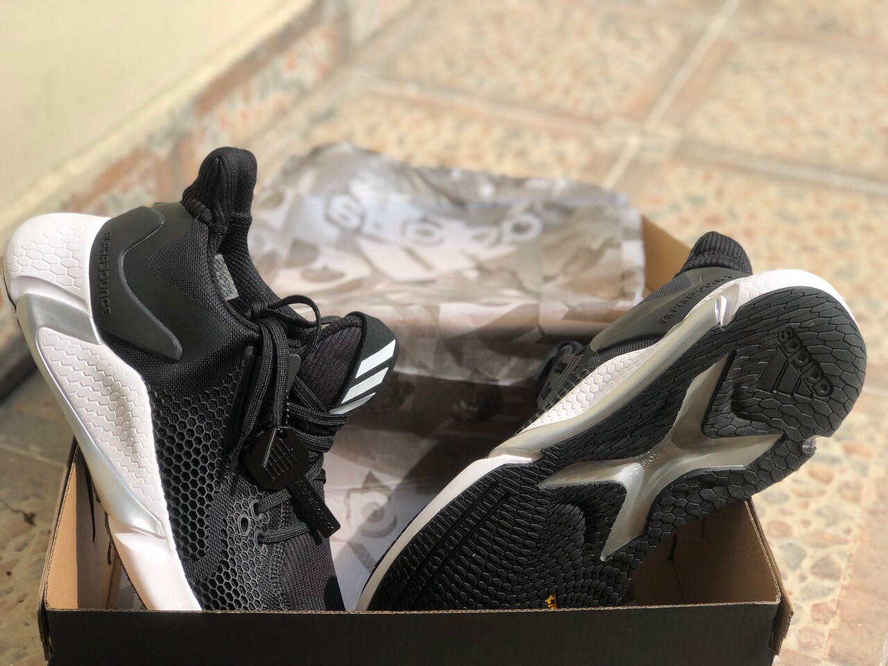 Giày nam adi.das alpha bounce 2020 đủ màu(màu đen, màu xám trăng, xám đỏ, màu xanh, màu cam).