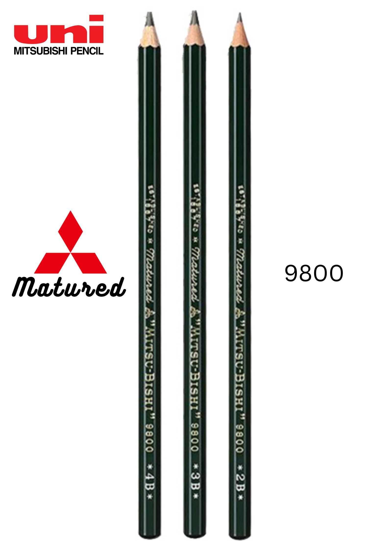 9800 UNI-BALL Mitsubishi Pencil