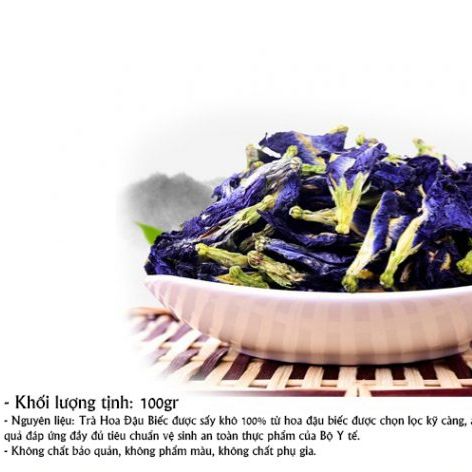 [HCM] TRÀ HOA ĐẬU BIẾC khô - 100gr