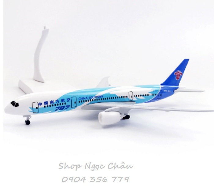 Mô hình máy bay tĩnh B787 China Southern 16cm