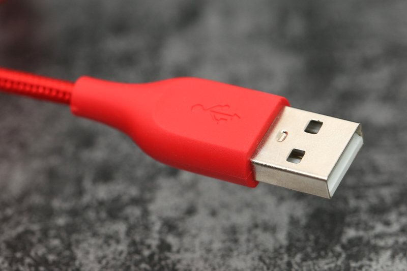 Cáp Micro 1.2 m AUKEY CBAM1 Đỏ ( Likenew )