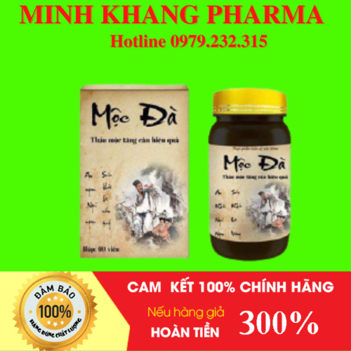 Thảo mộc tăng cân mộc đà - minh khang pharma 1