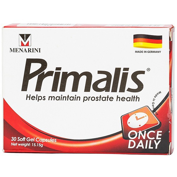 Viên Uống PRIMALIS - Thực phẩm bảo vệ sức khỏe giúp duy trì sức khỏe tuyến tiền liệt nhập khẩu