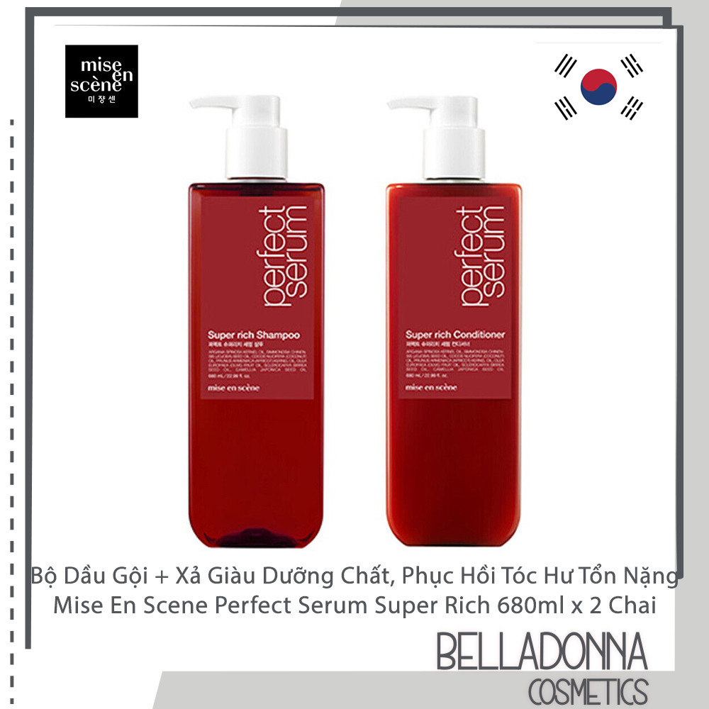 Mise En Scene Perfect Serum 680ml x 2 Chai