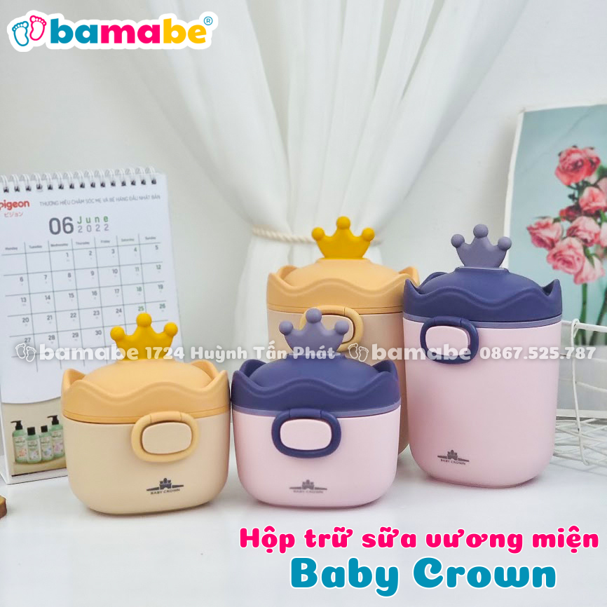 Hộp trữ sữa vương miện baby crown