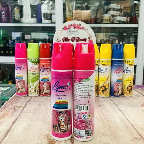 Nước Hoa Xịt Phòng Cao Cấp Lymo 350ml