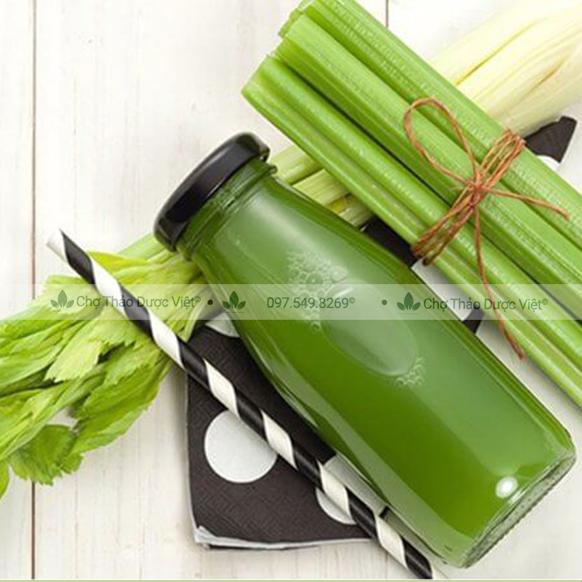 Bột cần tây sấy lạnh 100g, nguyên chất, thơm, mịn, pha uống giúp đẹp da, detox, giảm cân