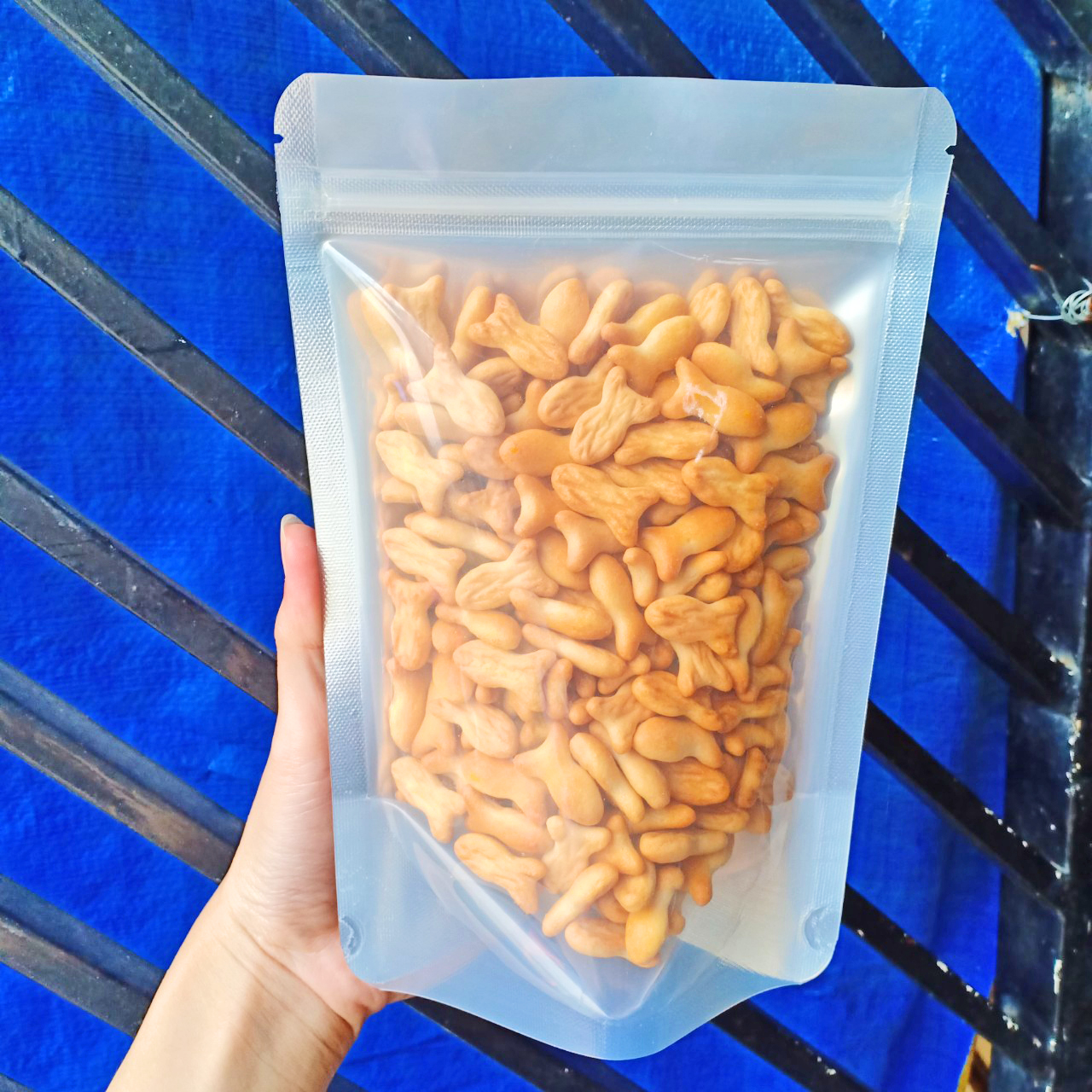 Bánh Quy Mặn Con Cá 100gr