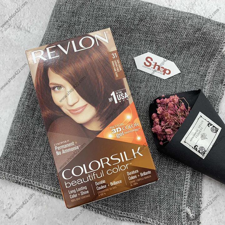 Thuốc Nhuộm Tóc Revlon Colorsilk 31 Dark Auburn