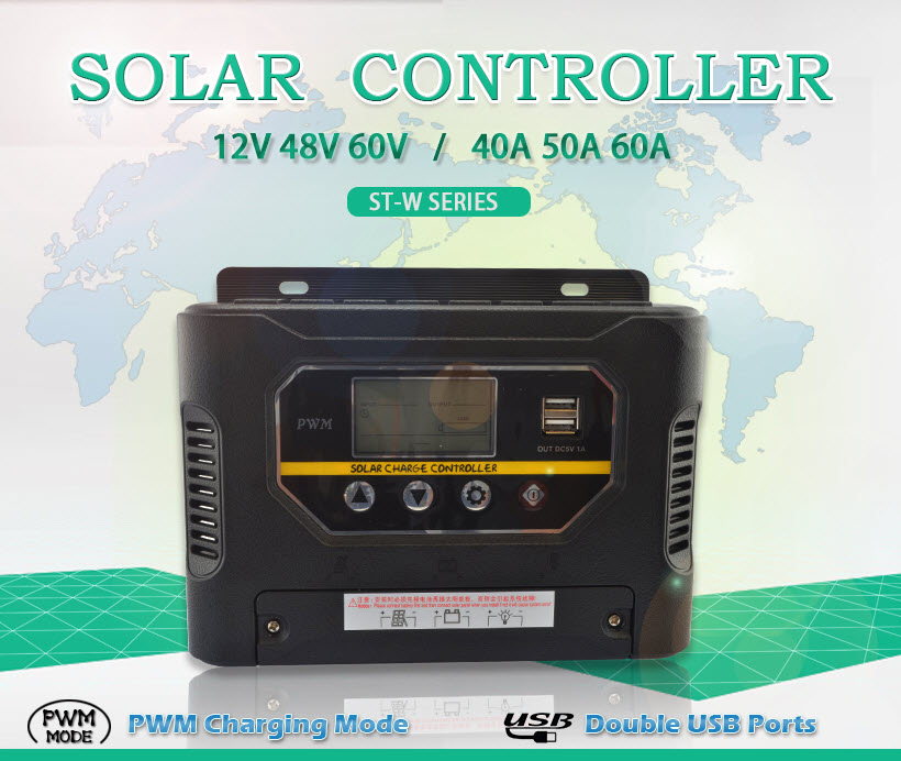 HCMBộ sạc năng lượng mặt trời PWM 12 24V 60A