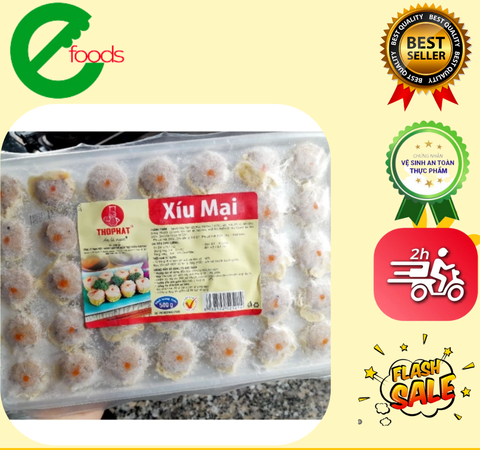 Xíu Mại Thịt 500G (Chọn Giao Hàng 2h giúp shop nha)