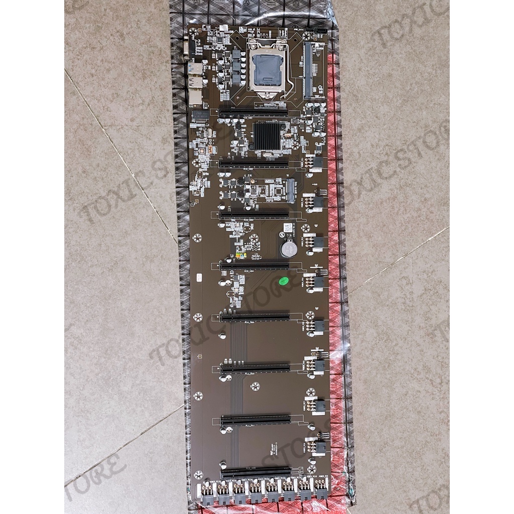 Main liền chân B75-ETH, B85 mining BTC,ETH...Main trâu cày 8 chân_TOXIC PC
