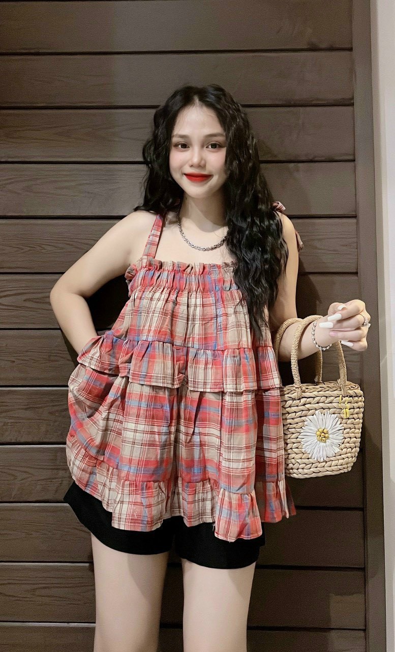Sét bộ quần đùi áo cột dây