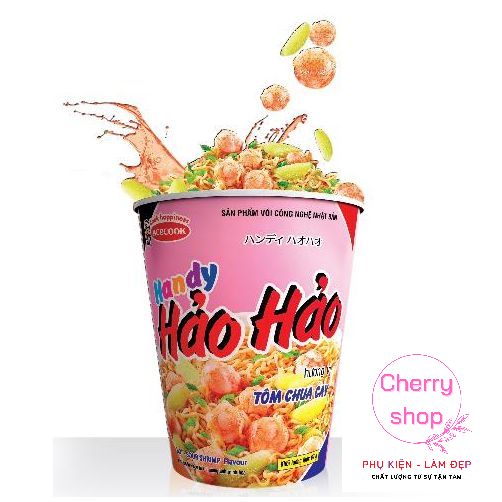 [HCM][Giao Tại TPHCM] Combo 4 Mì Ly Hảo Hảo Tôm Chua Cay 67g