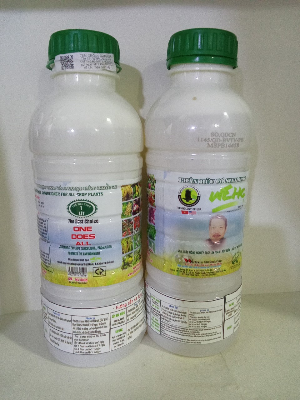 Phân Sinh Học WEHT Cải Tạo Đất, Giúp Cây Phát Triển Mạnh, Hạn Chế Sâu Bệnh