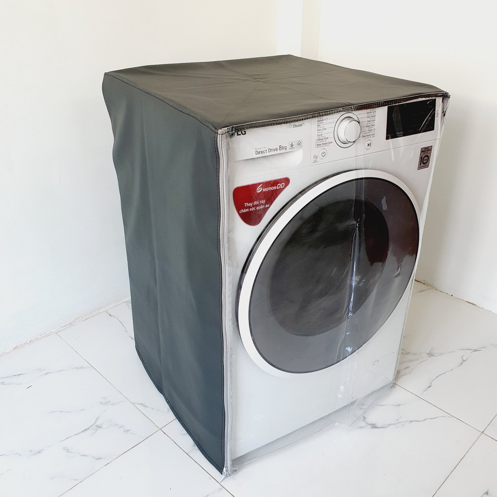 Áo Trùm Vỏ Bọc Máy Giặt Cửa Ngang (Vải Dù Đẹp Siêu Bền)