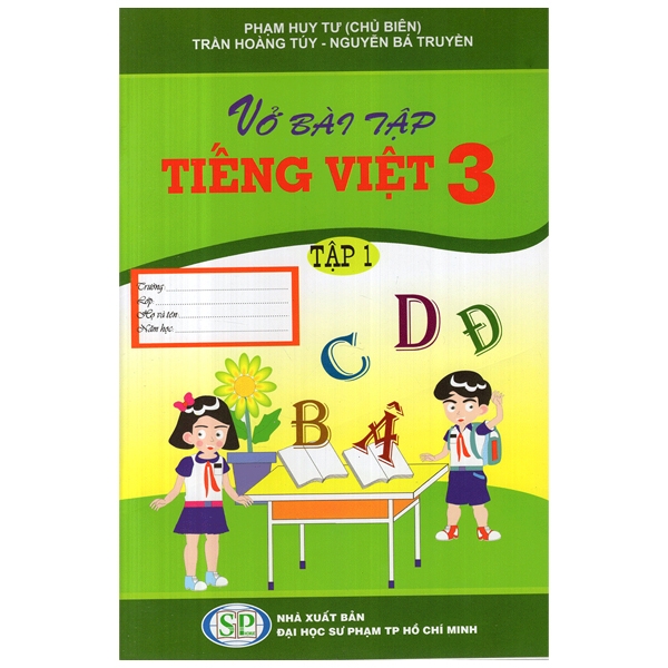 Fahasa - Vở Bài Tập Tiếng Việt - Lớp 3 (Tập 1)