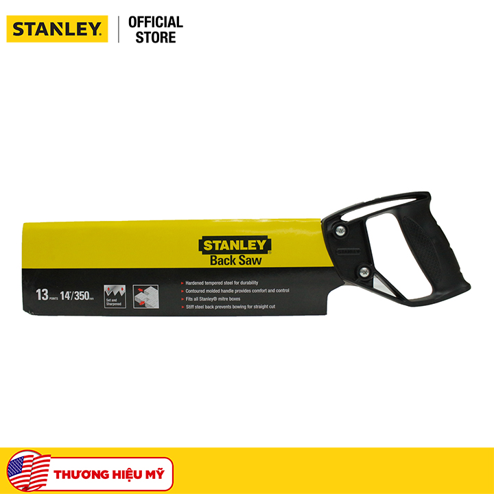 Cưa thẳng lá bản lớn 14" Stanley 15-509-23