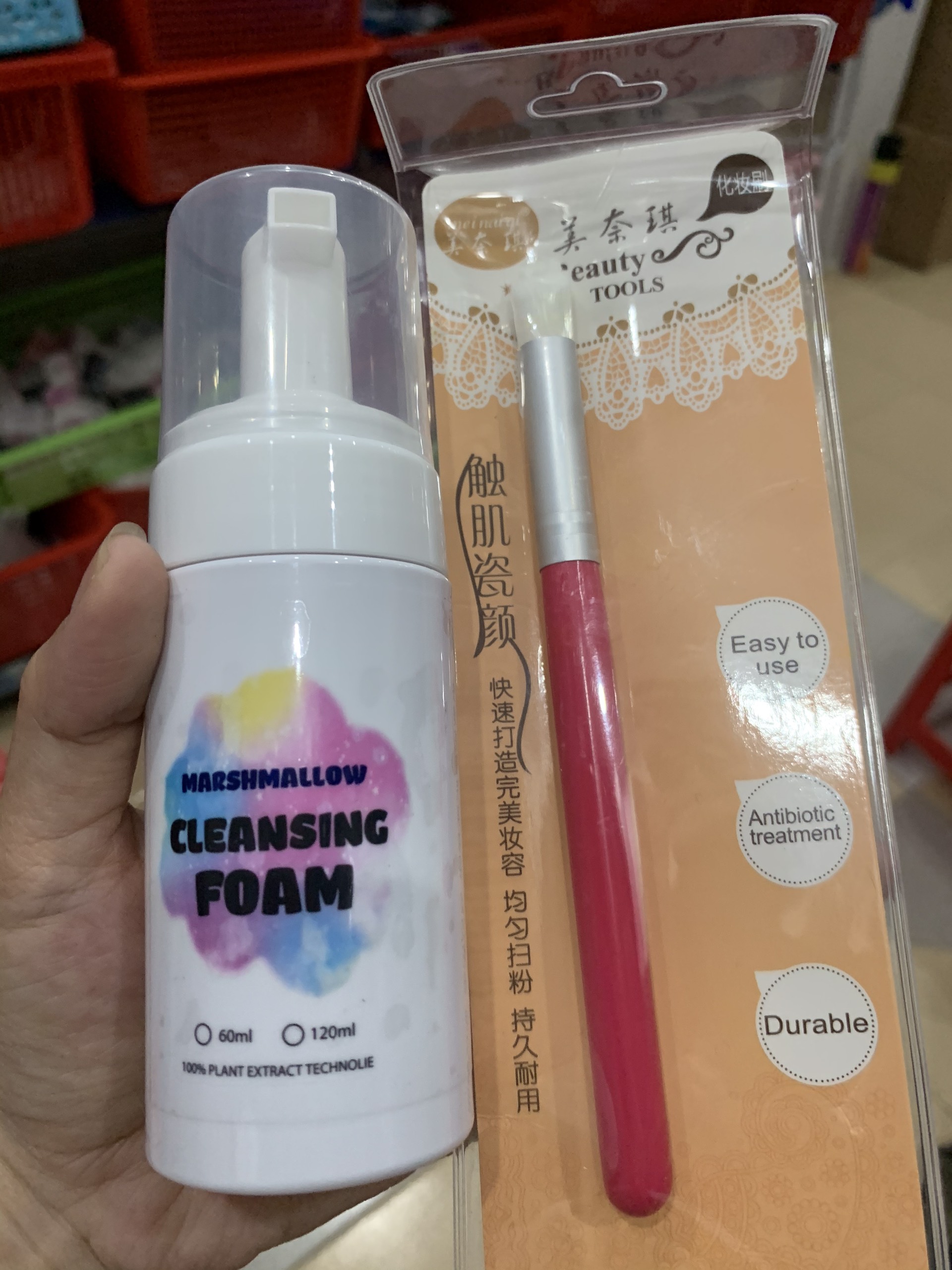 Tạo bọt vệ sinh mi 60ml-120ml- Cọ vệ sinh mi