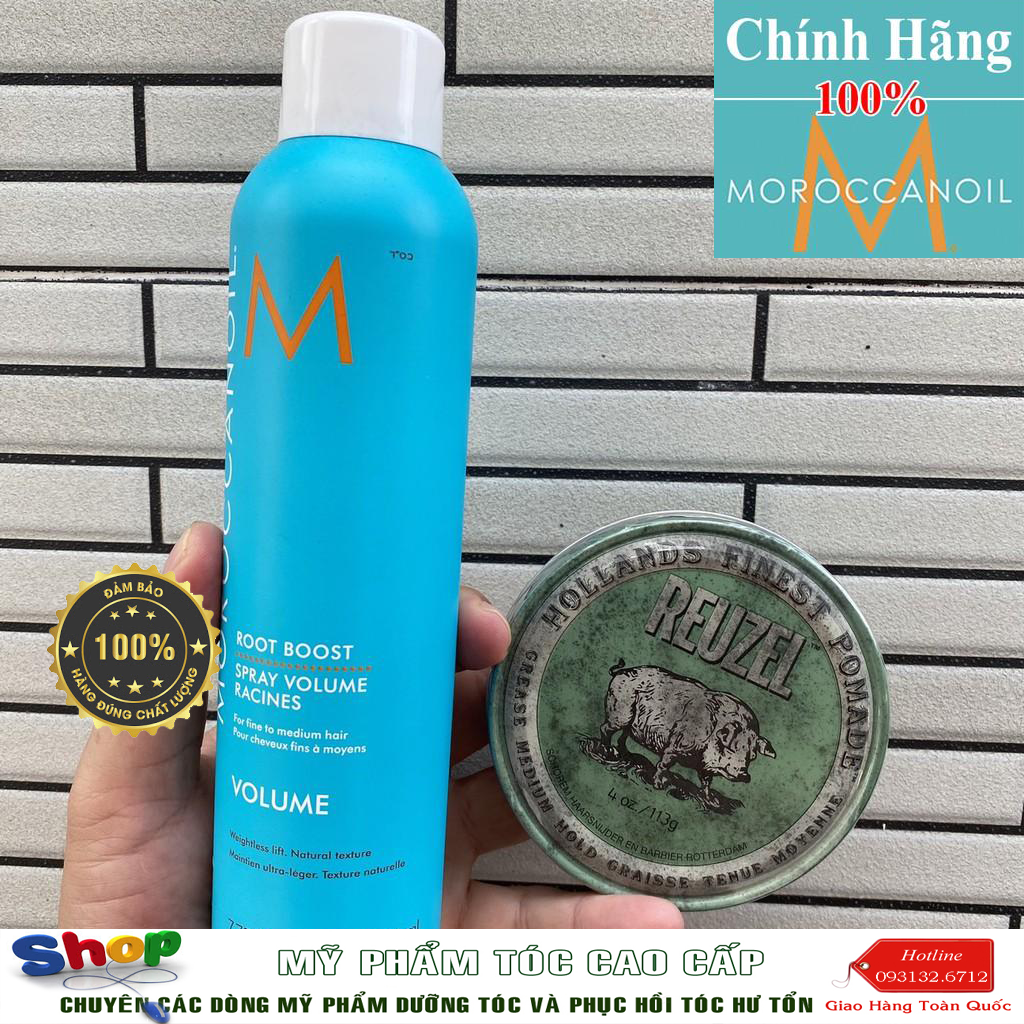 [CHÍNH HÃNG 100%] Xịt tăng phồng Root Boost Volume Moroccanoil 250ml