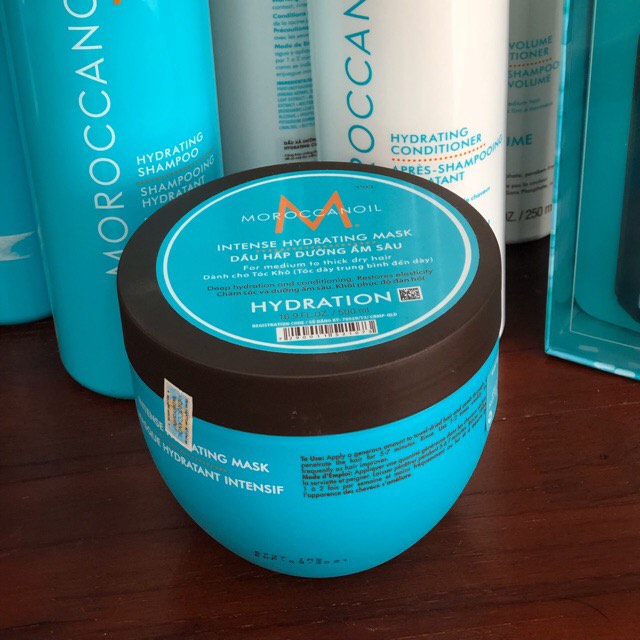Dầu hấp dưỡng ẩm sâu moroccanoil hydrating mask 250 - 500ml - made in israel