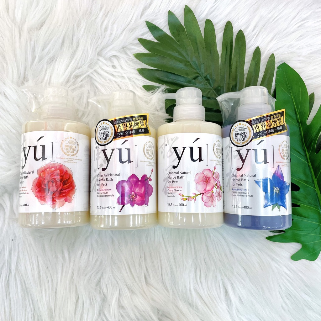 [Chai 400ml] Sữa tắm Yú thơm lâu cho chó mèo
