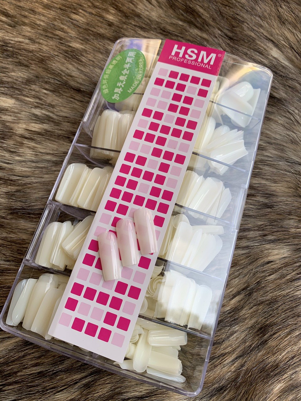 Móng Úp HSM Vuông Nhọn Thang Bầu Và Nhám Các Loại - sinailmi