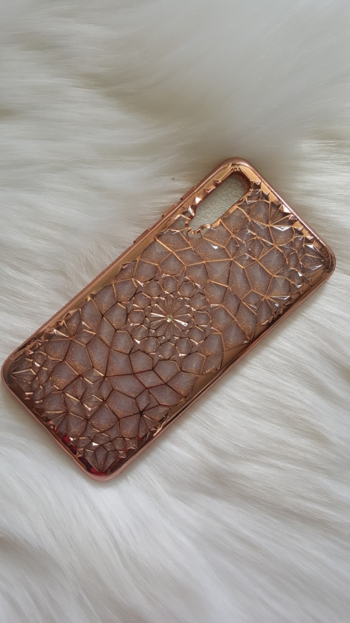 Ốp lưng 3D kim cương viền đính đá Samsung galaxy A70