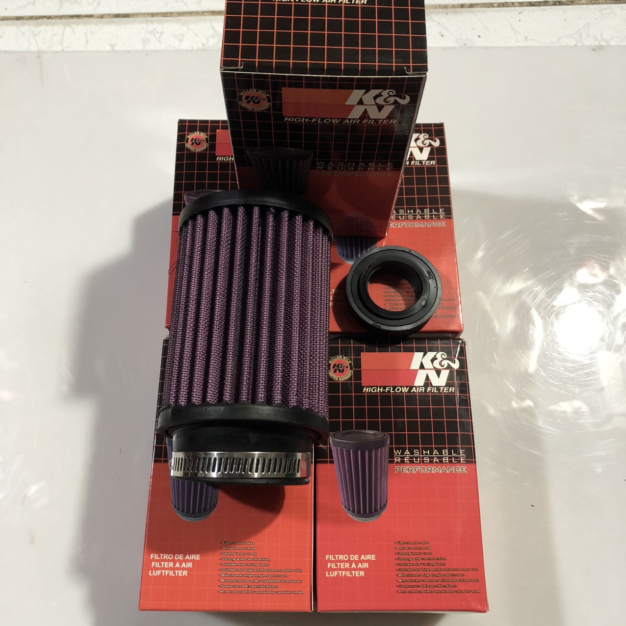 Pô E Trụ K&N 1280 Thông dụng Các Loại Xe