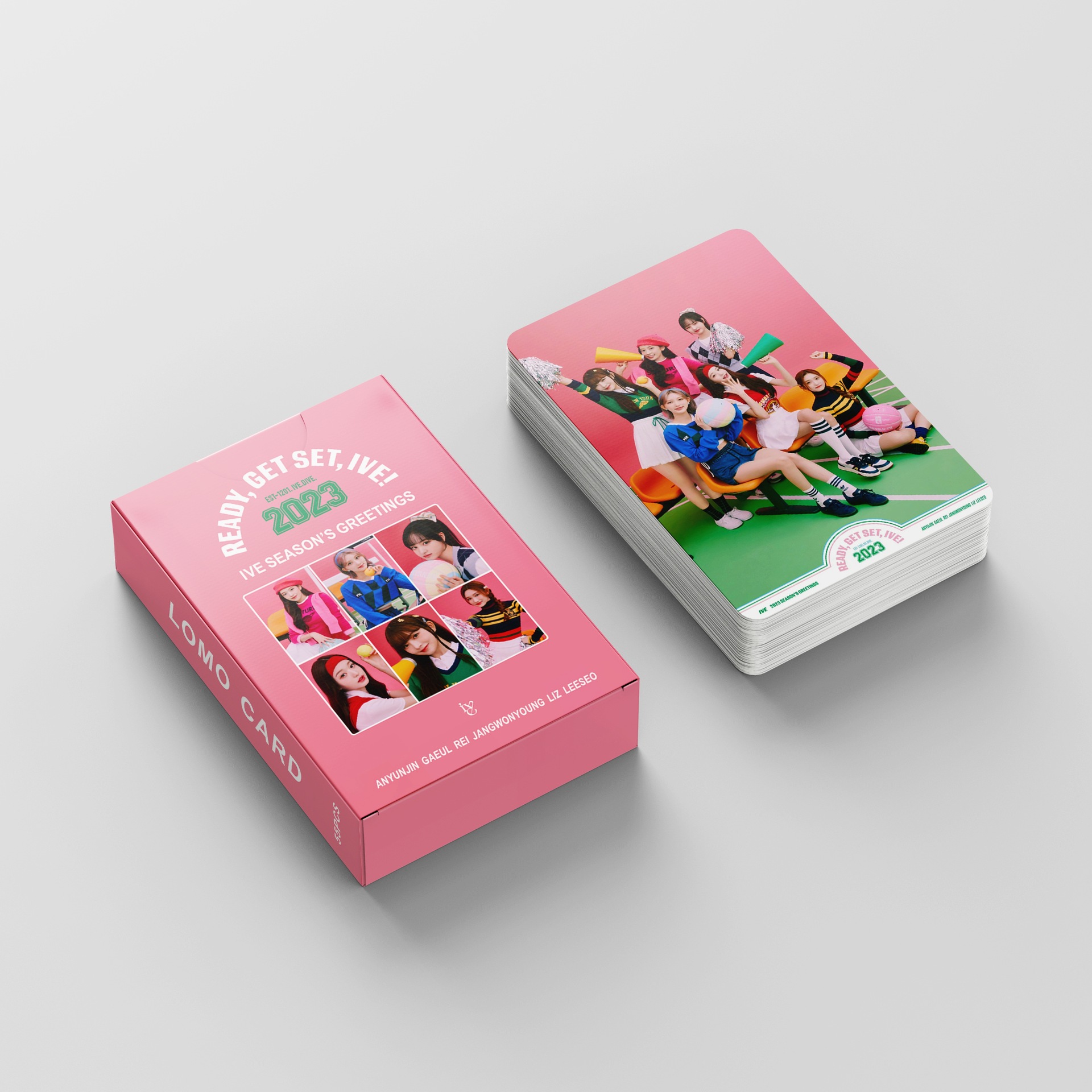 Set 55 lomo card Ive-Season’s Greetings 2023