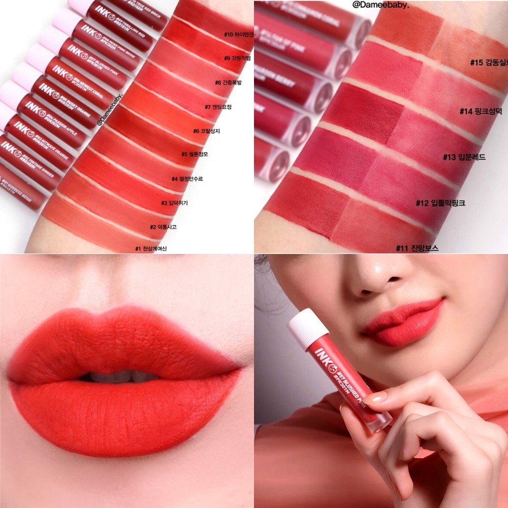 Son Kem Peripera Ink Matte Blur Tint Siêu Mịn (có Bill)