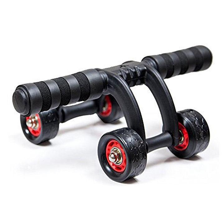 Con lăn tập cơ bụng 4 bánh xe (Tặng thảm)